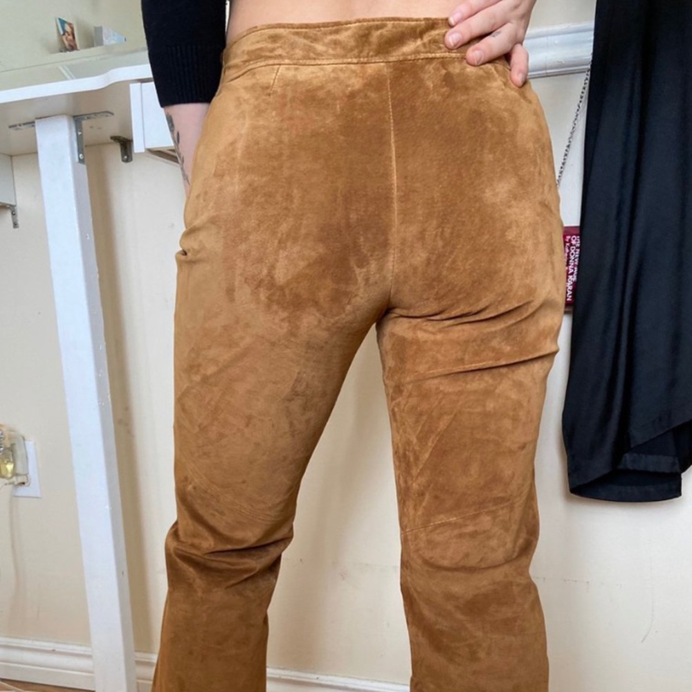 Coolest Brown Leather Pants